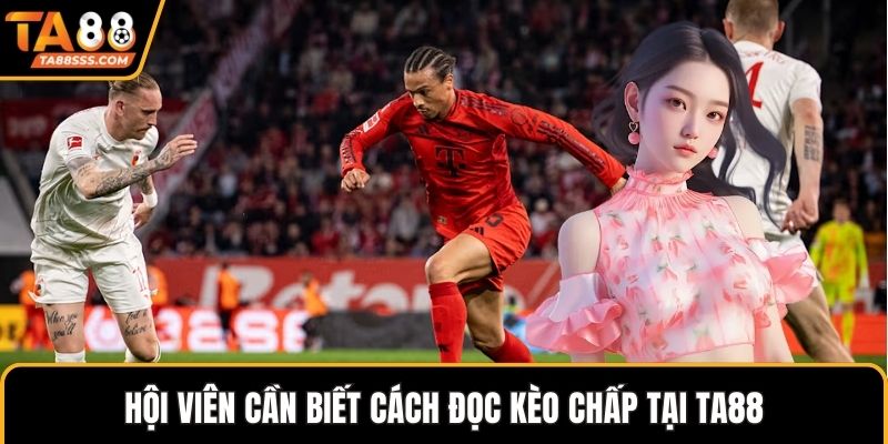 Hội viên cần biết cách đọc kèo chấp tại TA88